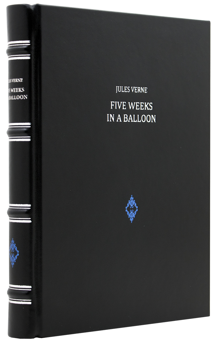 - Жюль Верн (Jules Verne) - Пять недель на воздушном шаре (Five Weeks in a Balloon) - Подарочное издание на английском языке книгу ручной работы - Жюль Верн (Jules Verne) - Пять недель на воздушном шаре (Five Weeks in a Balloon) - Подарочное издание на английском языке - книгу ручной работы
