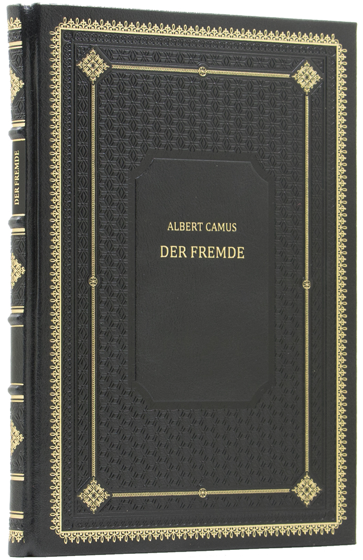 элитную подарочную книгу - Альбер Камю (Albert Camus) - Посторонний (Der Fremde) - Подарочное издание на немецком языке - эксклюзивную книгу