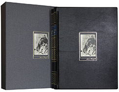 Гоголь Н. В. Мертвые души / Ил. М. Шагала: в 2 ч. — Эксклюзивный коллекционный экземпляр (Альбомы в кожаном переплете + коробка)